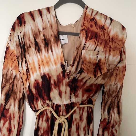 Nanushka Multicolor Tie-Dye Jumpsuit NWT - Picture 11 of 15